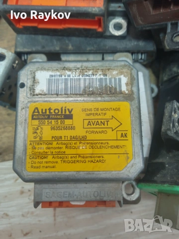 Модул за AIRBAG за Peugeot 206 , 9635268880 , 550541500, снимка 3 - Части - 47953405