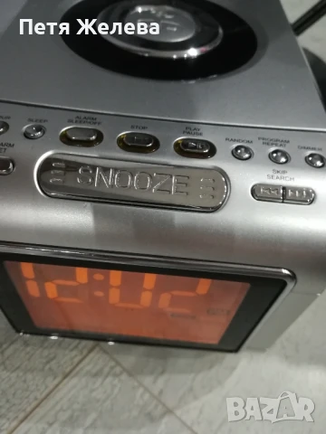 CD Player,радио,часовник,аларма -SNOOZE, снимка 3 - Аудиосистеми - 50725086