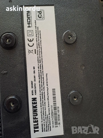 Android Tv Telefunken 32FA6002F за части, снимка 5 - Телевизори - 53139934