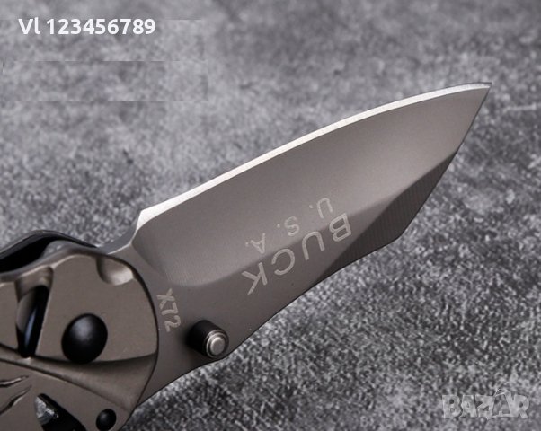 Сгъваем джобен нож  Buck X72 -90х150 мм, снимка 9 - Ножове - 40770435