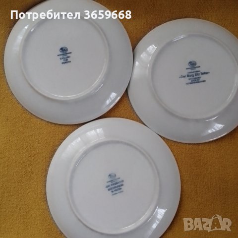 3  чинии със зимен пейзаж , снимка 5 - Чинии - 40298589