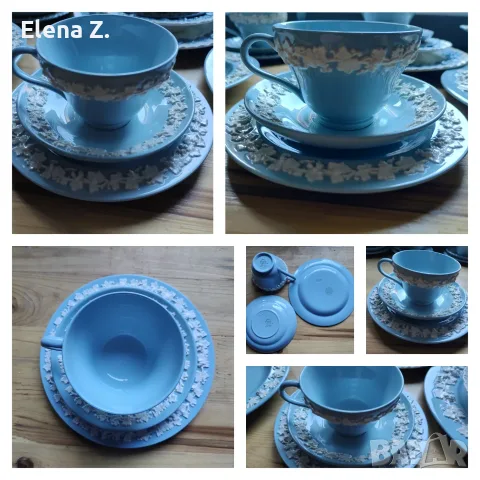 Разкошни сетове и съдове Wedgwood Queensware, снимка 4 - Сервизи - 56137890