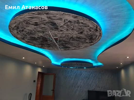 Боядисване Шпакловка Декоративни Мазилки, снимка 14 - Бояджийски услуги - 40257330