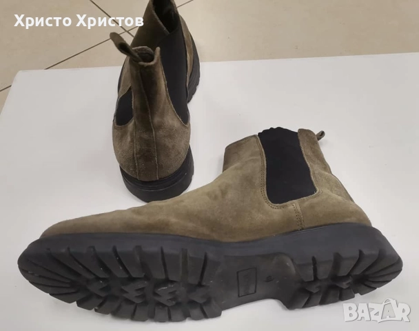 Мъжки боти BIANKO / Размер 45 / Стелка 29.5 см., снимка 3 - Мъжки боти - 52883986