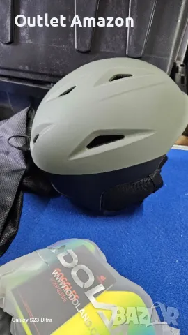 Каска за ски и  сноуборд Odoland със ски очила

, снимка 2 - Зимни спортове - 49656985