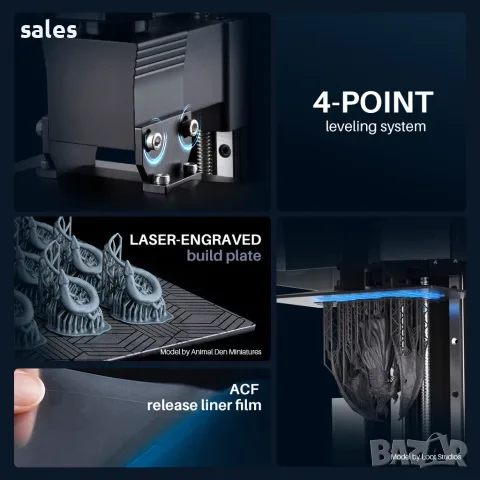 3D принтер Сатурн 3 Ултра, снимка 6 - Принтери, копири, скенери - 55968678