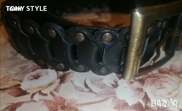 Нов Дамски Колан Изцяло от Естествена Кожа 115см., снимка 3 - Колани - 51644414