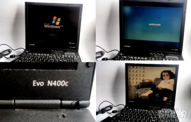 Нетбук Ноутбук Compaq Evo N400C Intel Pentium 3 III 256MB Лаптоп Windows 98 12, снимка 5 - Антикварни и старинни предмети - 39109004