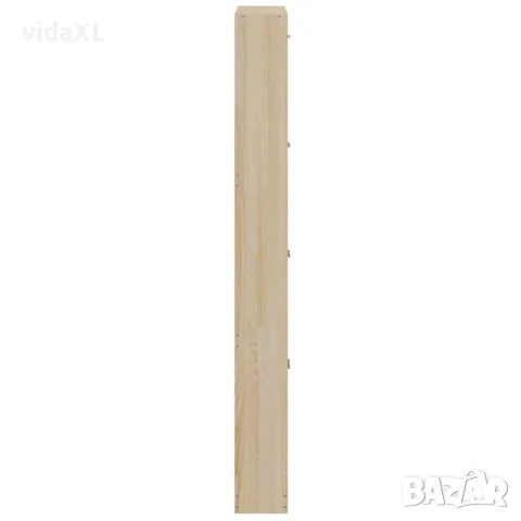 vidaXL Шкаф за обувки, дъб, 59x17x150 см, инженерно дърво, снимка 5 - Шкафове - 56147134