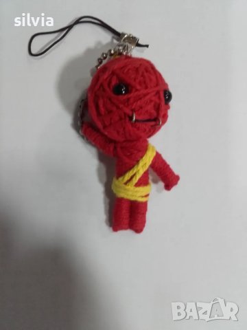 Ключодържател-плетена кукла, снимка 7 - Други - 48486661