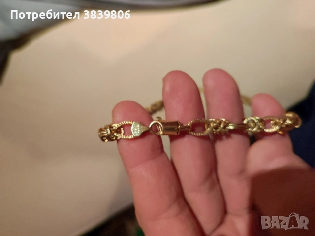 златен ланец.....21,44 грама, снимка 2 - Колиета, медальони, синджири - 53662201