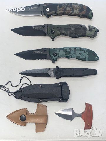Ножове-39 модела-Разпродажба, снимка 6 - Ножове - 40054758