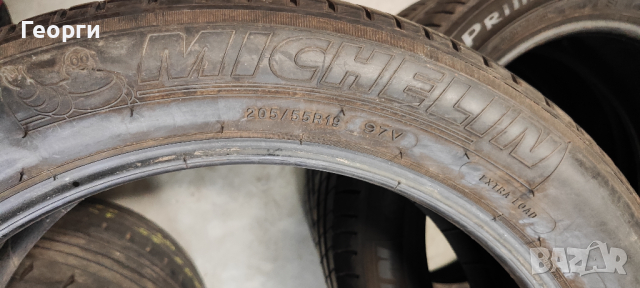 4бр.летни гуми 205/55/19 Michelin, снимка 4 - Гуми и джанти - 44574805