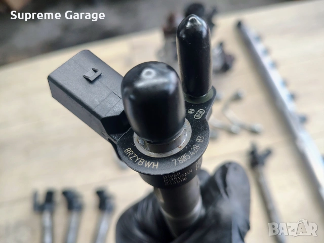 Комплект горивна система за BMW N57D30 Дюзи/ГНП/Реил/Датчици, снимка 2 - Части - 53818117