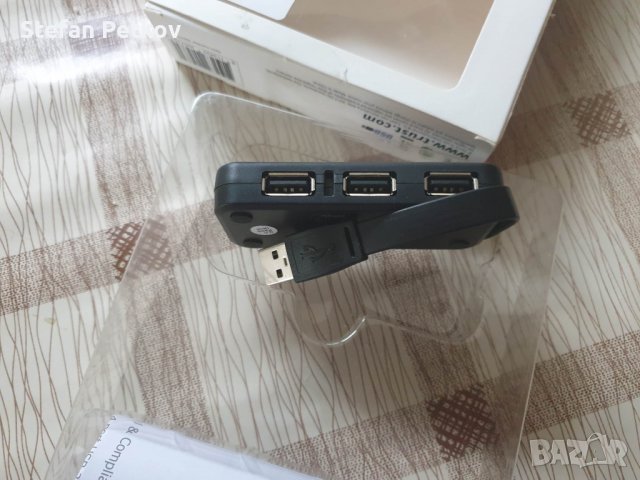 4 ports USB 2.0 hub, снимка 7 - Други - 39421867