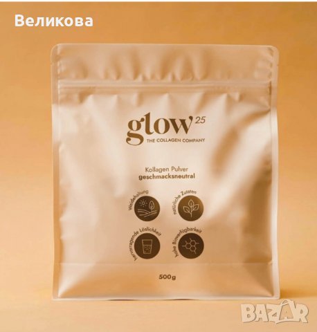Колаген на прах Glow 25, снимка 1