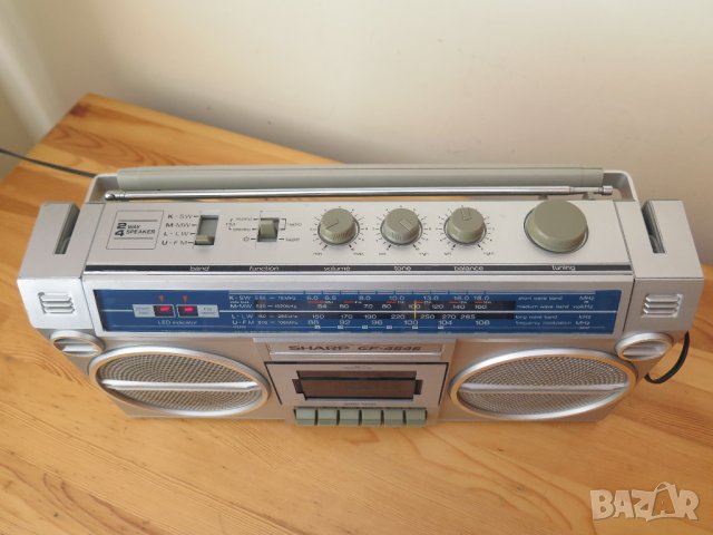 SHARP GF-4646 Vintage Boombox, снимка 7 - Радиокасетофони, транзистори - 41992785