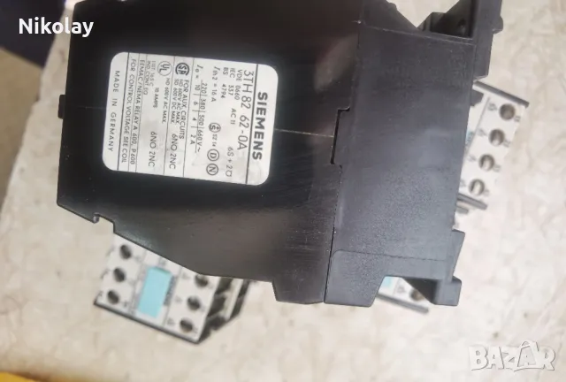 КОНТАКТОРИ SIEMENS  44E,  55E,  62E, снимка 9 - Друга електроника - 49254919