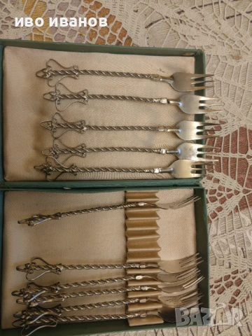 Десертни вилички  ФИЛИГРАН, снимка 3 - Прибори за хранене, готвене и сервиране - 51154664