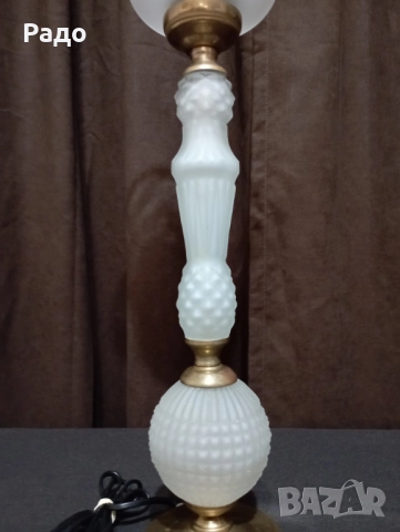 Комплект от две красиви старинни лампи - лампа, снимка 4 - Настолни лампи - 51136620
