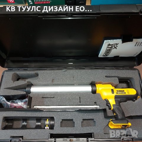 Акумулаторен пистолет за силикон DEWALT  DCE581NK, снимка 2 - Други инструменти - 44498979