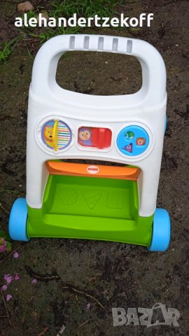 Проходилка количка  за бутане Fisher Price, снимка 5 - Други - 40759141