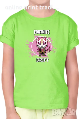 Детска тениска Фортнайт Fortnite Drift, снимка 11 - Детски тениски и потници - 48523146