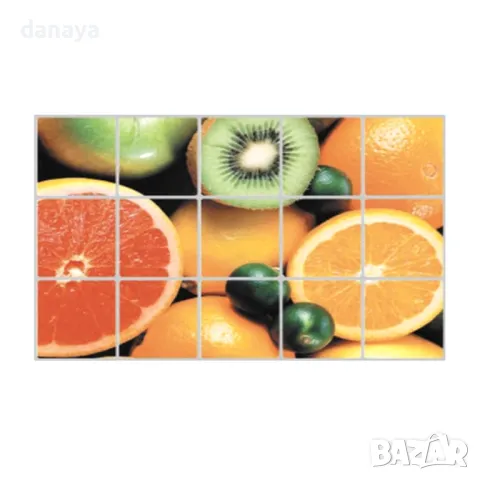 75 Декоративни стикери за стена декорация за кухня баня кухненски гръб, снимка 9 - Декорация за дома - 30515440