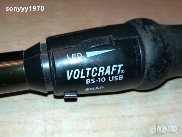 VOLTCRAFT BS-10 USB ВНОС GERMANY 0610211050, снимка 2 - Други инструменти - 34366366