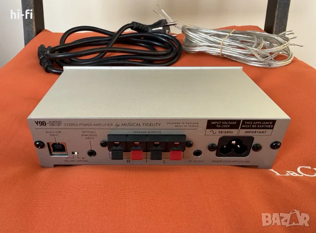 Musical Fidelity V90 AMP / DAC, снимка 9 - Ресийвъри, усилватели, смесителни пултове - 56402995