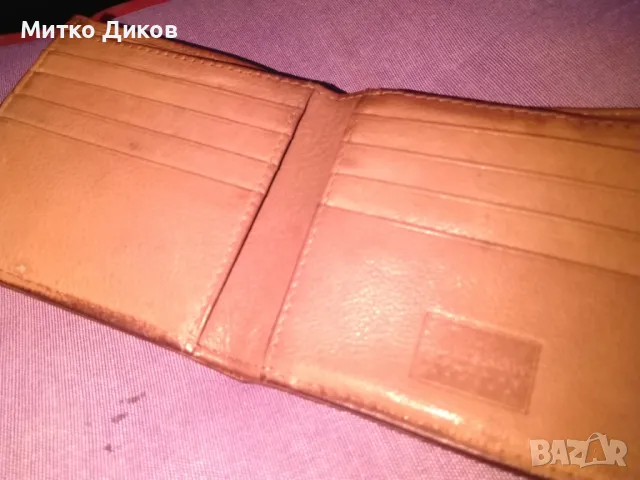 The Savile Row Company London марков портфейл естествена кожа телешки бокс 120х95мм, снимка 10 - Портфейли, портмонета - 47840667