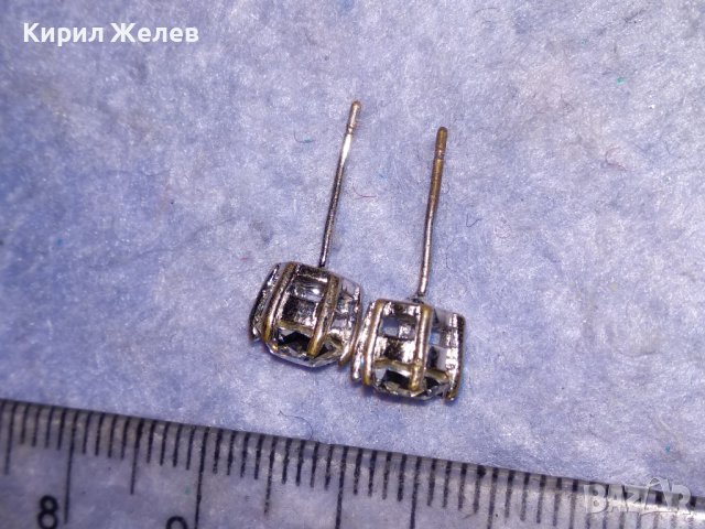 ОЧАРОВАТЕЛНИ ПОСРЕБРЕНИ БРОНЗОВИ ВИНТИДЖ - АРТ ОБЕЦИ с БЛЕСТЯЩИ ФАСЕТИРАНИ ПЛАНИНСКИ КРИСТАЛИ 38216, снимка 9 - Обеци - 40940547