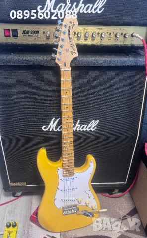 Китара Fender Yngwie Malmsteen Strat Copy Model, снимка 14 - Китари - 53730676