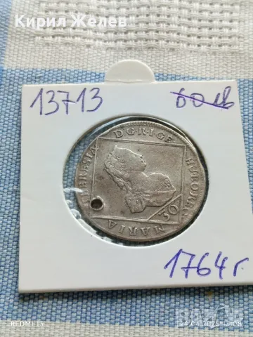 Сребърна монета 1764г. Мария Терезия рядка за КОЛЕКЦИОНЕРИ 13713, снимка 11 - Нумизматика и бонистика - 50019685