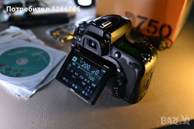 Nikon d750 + дистанционнен спусък - 480 евро, снимка 9 - Фотоапарати - 53692258