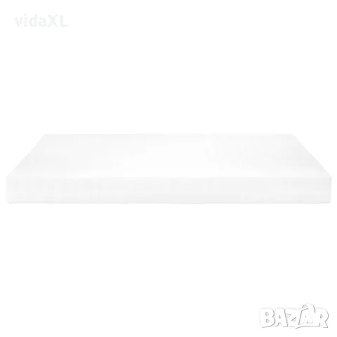 vidaXL Матрак, 100x200 см, 7 зони, PU пяна, 16 см, H2, H3, снимка 2 - Матраци - 56146489