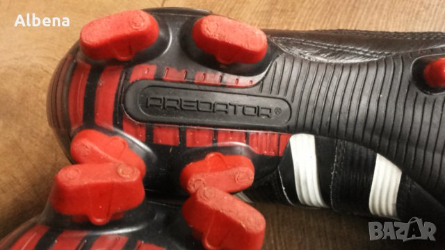 ADIDAS PREDATOR размер EUR 40 2/3 / UK 7 бутонки естествена кожа 32-11-S, снимка 17 - Спортни обувки - 34540633