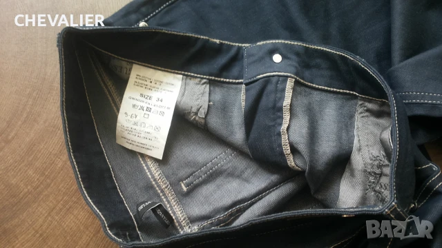 GUESS Premium Stretch Jeans Размер 34 мъжки еластични дънки 9-67, снимка 11 - Дънки - 50632856