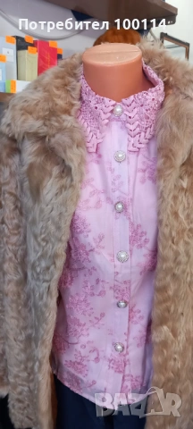 Дамски ризи с плетени дантела , снимка 8 - Ризи - 53616041