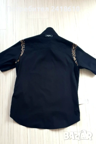 DSQUARED2 Cotton Made in Italy Size 52 / L НОВО ! ОРИГИНАЛ! Мъжка Риза!, снимка 4 - Ризи - 53347907
