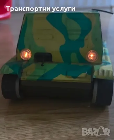 стар руски танк ВУ-3377 играчка 