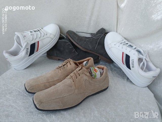 мъжки ежедневни спортни обувки от естествена кожа - велур 44 - 45, снимка 16 - Ежедневни обувки - 44451058