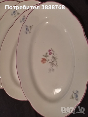 Порцеланови чинии, снимка 2 - Чинии - 51893789
