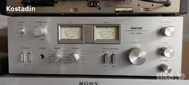 NIKKO NA-550, снимка 2 - Ресийвъри, усилватели, смесителни пултове - 51041875