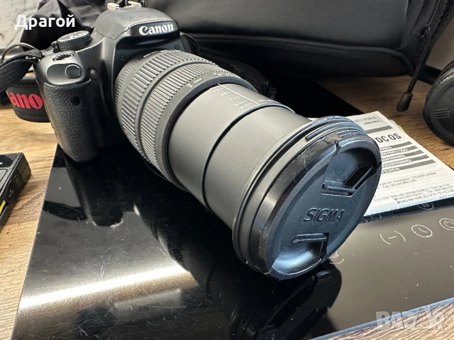 Canon EOS 450D (Rebel XSi), снимка 5 - Фотоапарати - 51036900