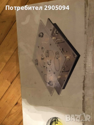 Продавам чисно нови лампи и плафон, осветително тяло glovo, снимка 2 - Лед осветление - 52389936