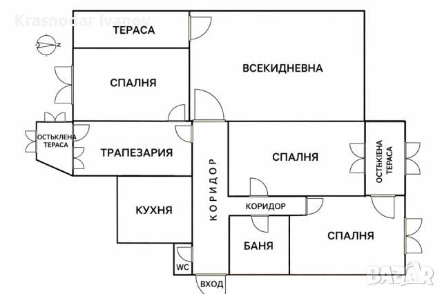Продавам апартамент в град Силистра , снимка 10 - Апартаменти - 53395441