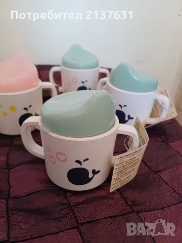 НОВИ с Етикет ДЕТСКИ ЧАШИ и ЧИНИИ от меламин , снимка 2 - Чаши - 47507288