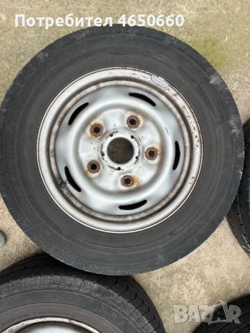 15 цолови алуминиеви джанти за форд Транзит, снимка 4 - Гуми и джанти - 52545335