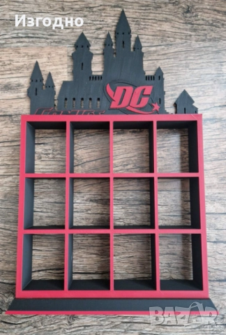 Kinder Playmobil стойка / поставка / дисплей за фигурки Киндер DC Comics, снимка 2 - Играчки за стая - 51982821
